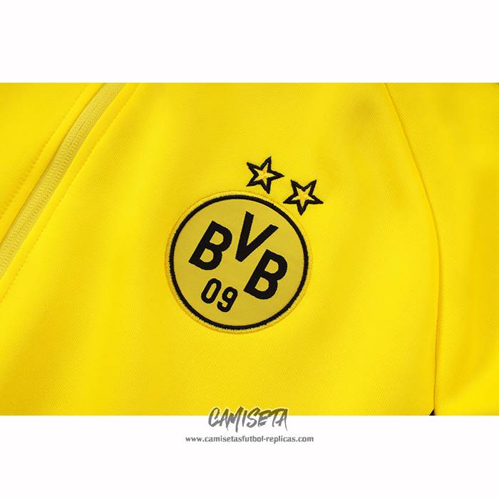 Chandal de Chaqueta del Borussia Dortmund 2025-2026 Amarillo
